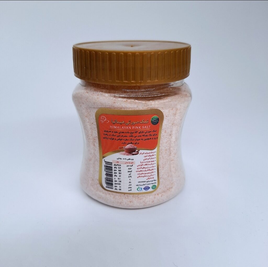 نمک معدنی صورتی هیمالیا 450 گرمی
